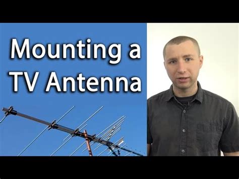 installing ota antenna on pole